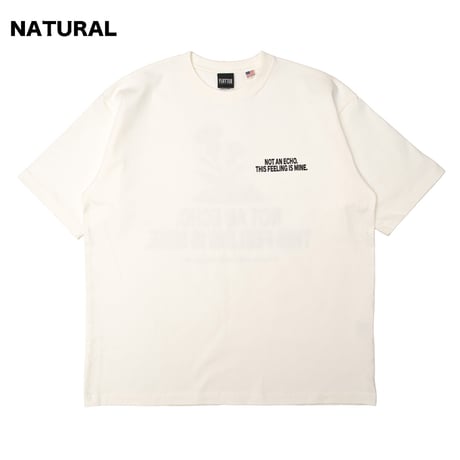 FLUTTER(フラッター) USA Cotton Graphic Tee 3色(NATURAL/SUMI/GREEN)
