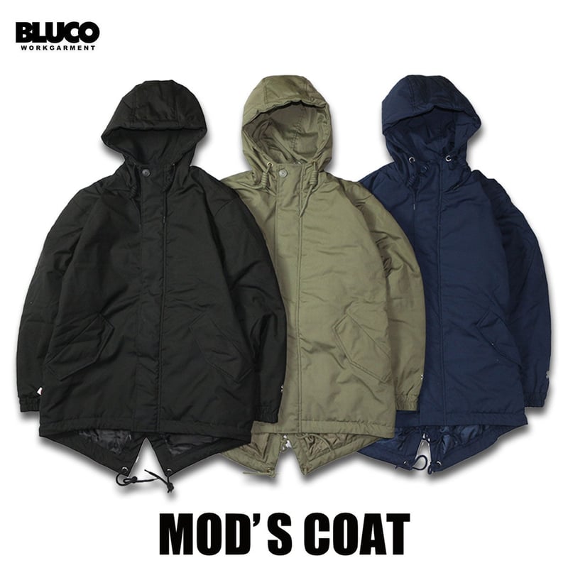 BLUCO ブルコ OL-075-022 MOD'S COAT モッズコート