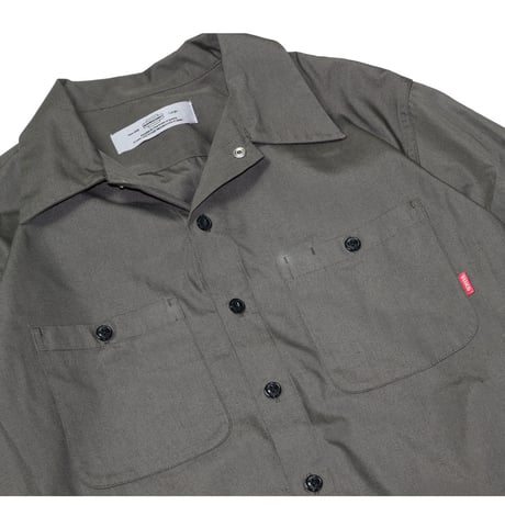BLUCO(ブルコ)OL-109-021 STD WORK SHIRTS L/S 全3色(ブラック・グレー・ネイビー)