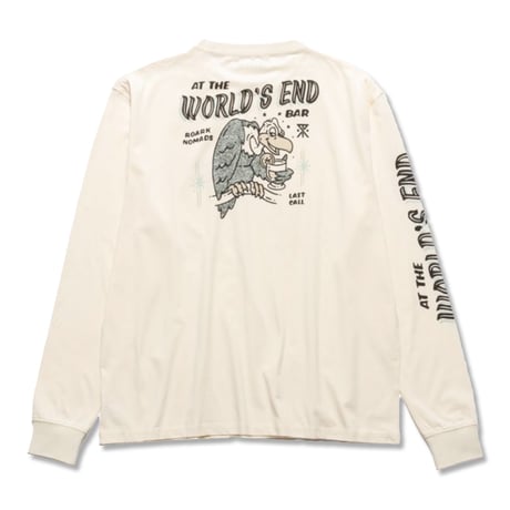 ROARK(ロアーク) "WORLD'S END" L/S TEE