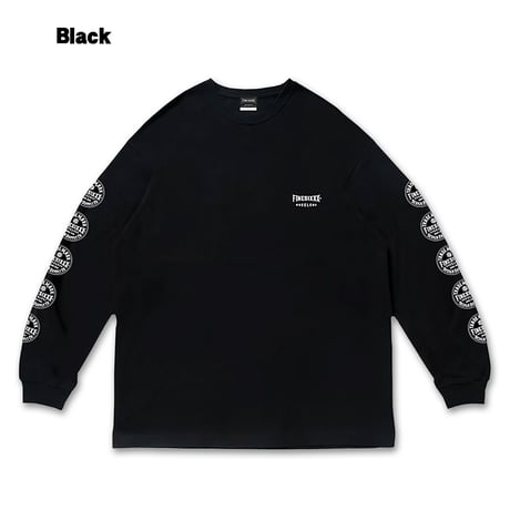 FINESIXXX(ファインシックス) TRADE MARK ENBLEM L/S 3色(ブラック/ホワイト/ネイビー)