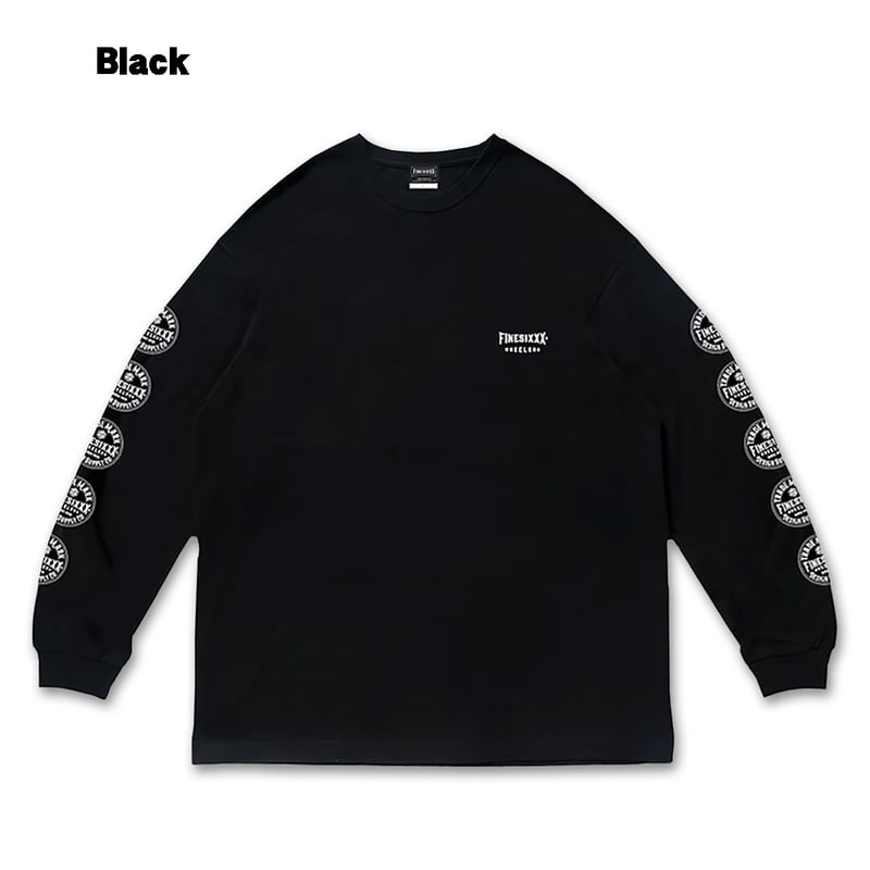 FINESIXXX(ファインシックス) TRADE MARK ENBLEM L/S 3色(ブラ
