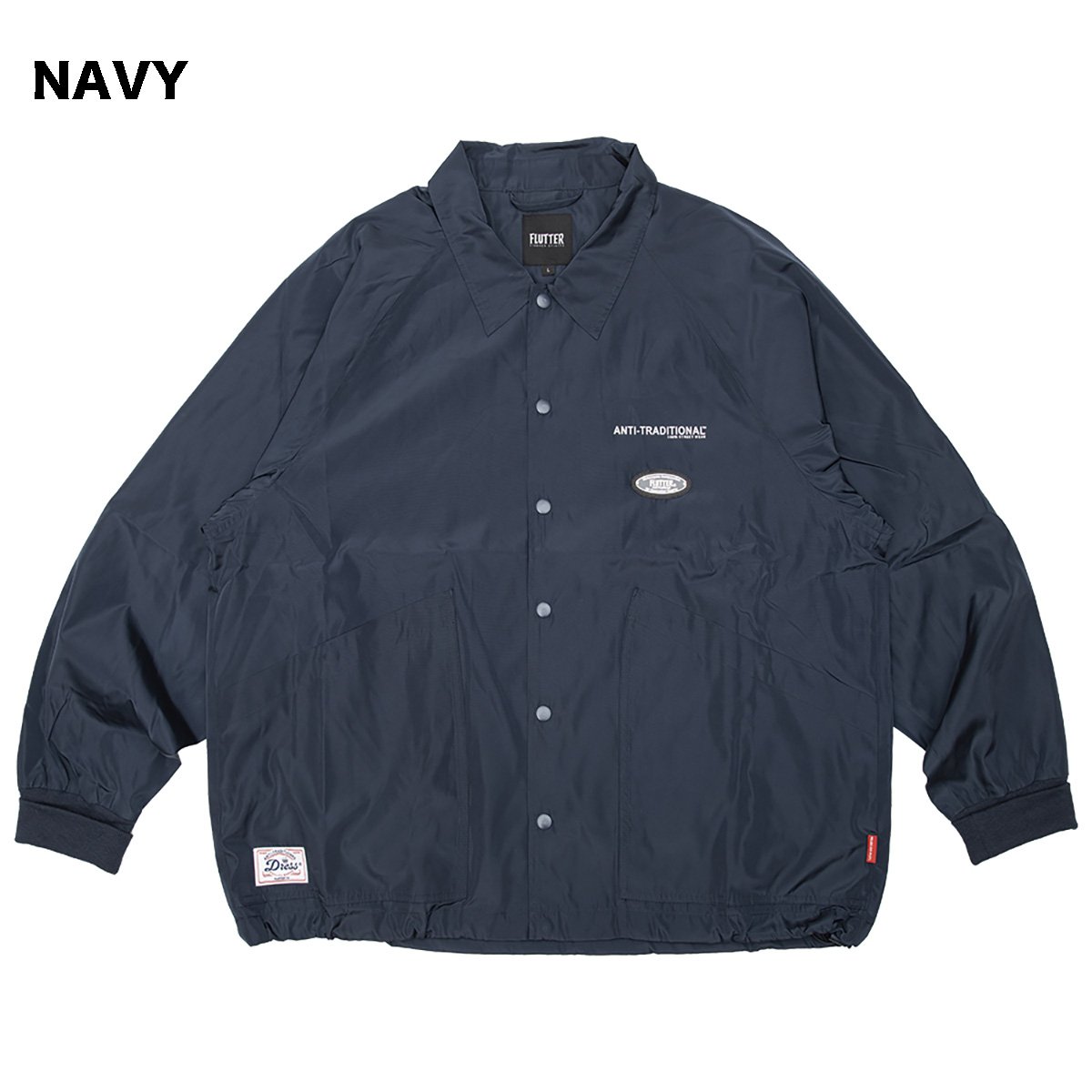 FLUTTER(フラッター) The Dress Nylon Coach Jacket 4色(