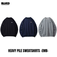 BLUCO(ブルコ) OL-13-020 BONDING KNIT ZIP HOODIE 3色