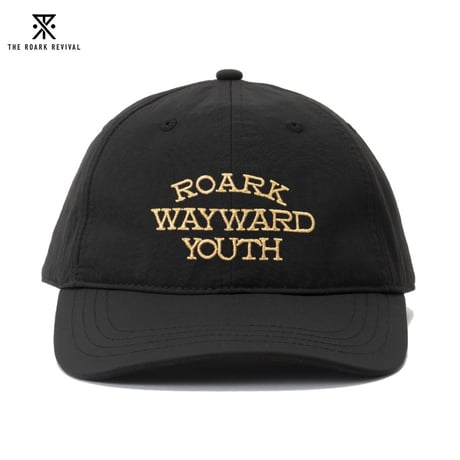 ROARK(ロアーク) RESISTANT TWILL 6PANEL CAP-MID BLACK/GRAY