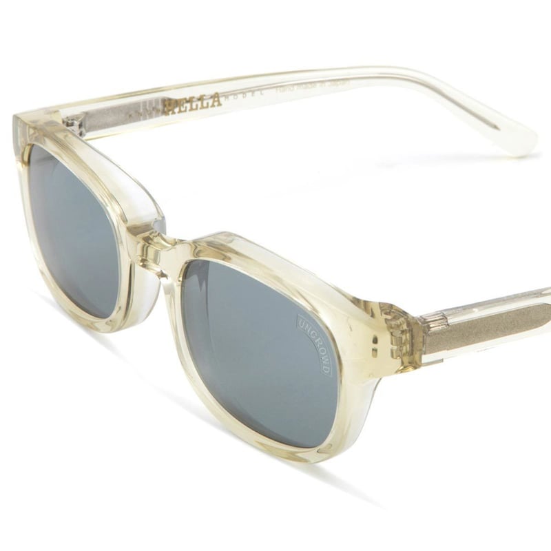 UNCROWD(アンクラウド) HELLA Antiqueクリアフレームxスモークレンズ |