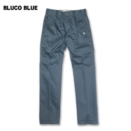 BLUCO(ブルコ) OL-41-007 STRETCH SLIM WORK PANTS (BLACK/BLUCO BLUE/GRAY/KHAKI/NAVY)