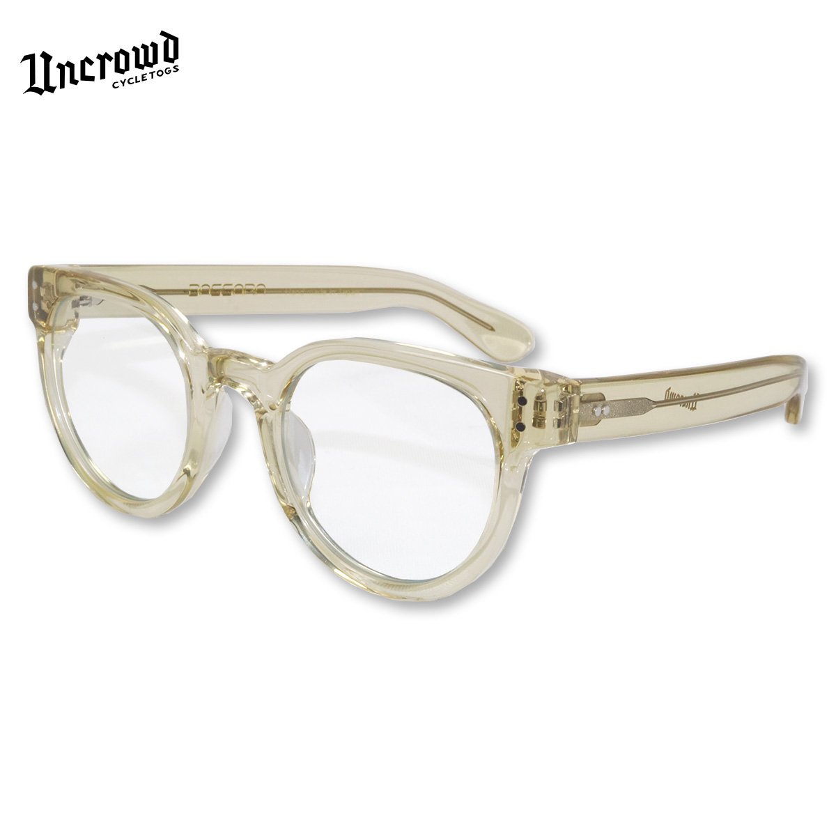 UNCROWD(アンクラウド) BASSARA アンティーククリフレームx調光レンズ