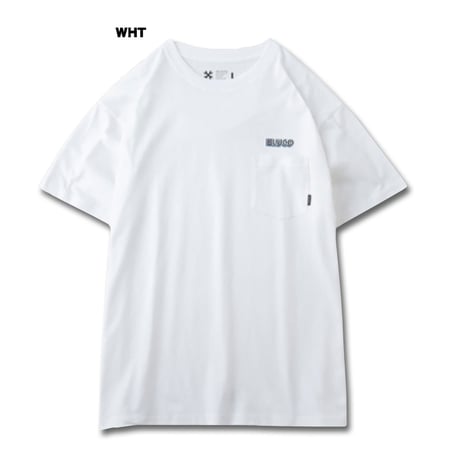 ☆セールプライス!!☆BLUCO(ブルコ) OL-22-004 POCKET TEE -Logo- 4色(BLK/NVY/WHT/BNN)
