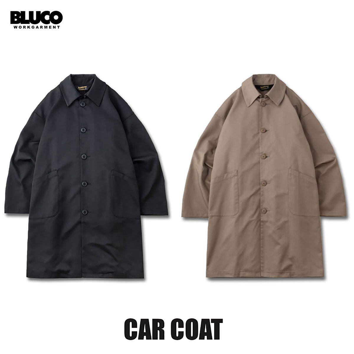 ☆セールプライス!!☆BLUCO(ブルコ) OL-34-001 CAR COAT 2色(BLK ☆セールプライス!!☆BLUCO(ブルコ) OL-34-001 CAR COAT 2色(BLK