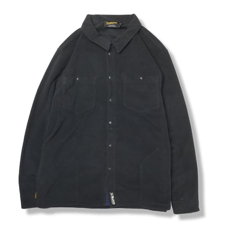 BLUCO(ブルコ) OL-076-022 MICRO FLEECE SHIRTS 2色(BLK/GRY)