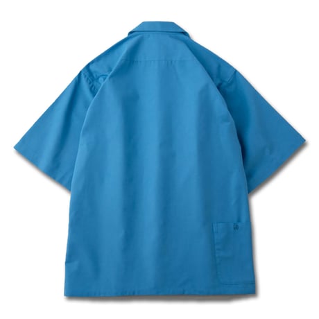 セールプライス!!BLUCO(ブルコ) OL-21-002 BIG POCKET WORK SHIRT S/S 4色(BLK/BLU/NVY/KHK)