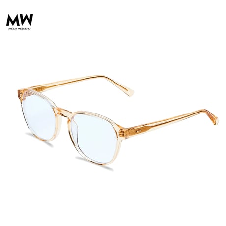 ☆セールプライス!! MESSY WEEKEND(メッシーウィークエンド) RYAN シャンパンフレームxBLUE LIGHTレンズ ☆セールプライス!! MESSY WEEKEND(メッシーウィークエンド) 