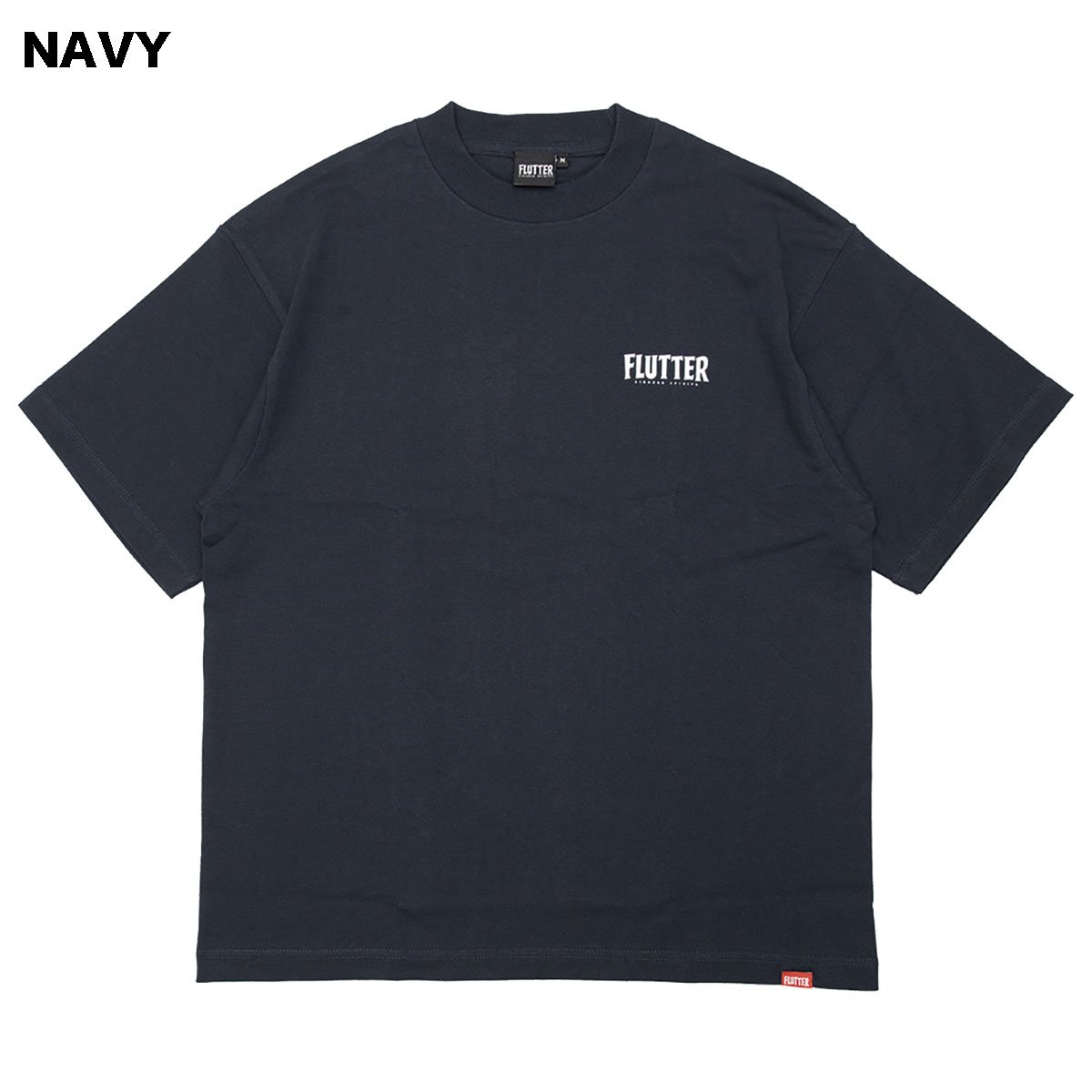 FLUTTER OG Logo S/S Tee 4色(ブラック/ホワイトxレッド/ネイビー/ホ