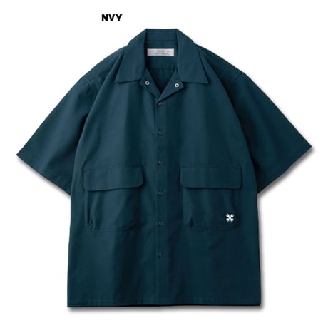 セールプライス!!BLUCO(ブルコ) OL-21-002 BIG POCKET WORK SHIRT S/S 4色(BLK/BLU/NVY/KHK)