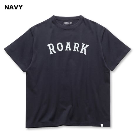 ROARK(ロアーク) MEDIEVAL LOGO 14oz H/W TEE 2色(NAVY/WHITE)