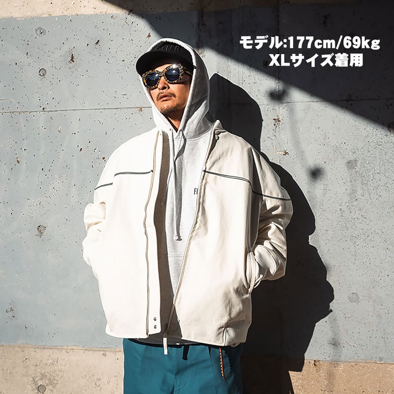 FLUTTER(フラッター) Duck Cape Shoulder Jacket 3色(WHI