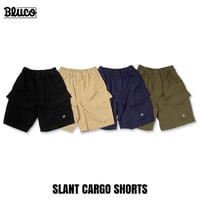 BLUCO(ブルコ) OL-45-012 スラントカーゴショーツ 4色(BLACK/KHAKI/NAVY/OLIVE)