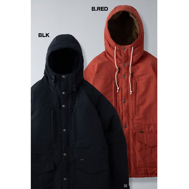 BLUCO(ブルコ) OL-047-022 MOUNTAIN PARKA 4色(BLK/B.R BLUCO(ブルコ) OL-047-022 MOUNTAIN PARKA 4色(BLK/B.R