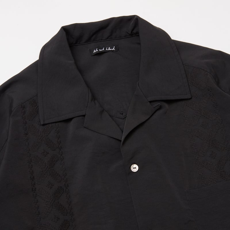 CUBA SHIRT / BLACK | HOLE AND HOLLAND WEB SHOP