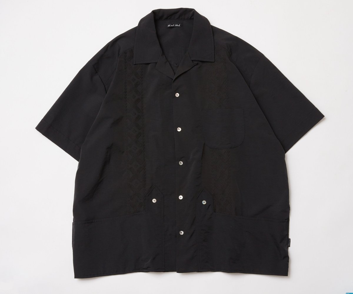 CUBA SHIRT / BLACK | HOLE AND HOLLAND WEB SHOP