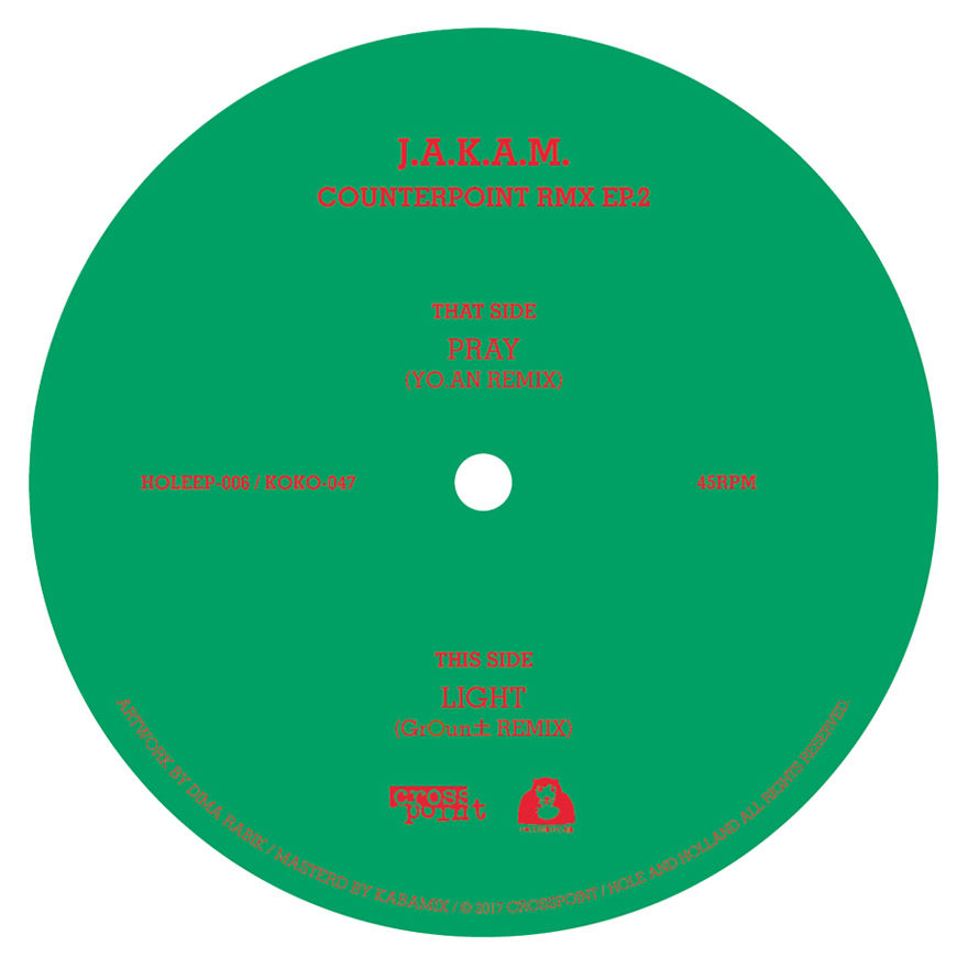 J.A.K.A.M. / COUNTERPOINT RMX EP.2 (YO.AN & Gr○