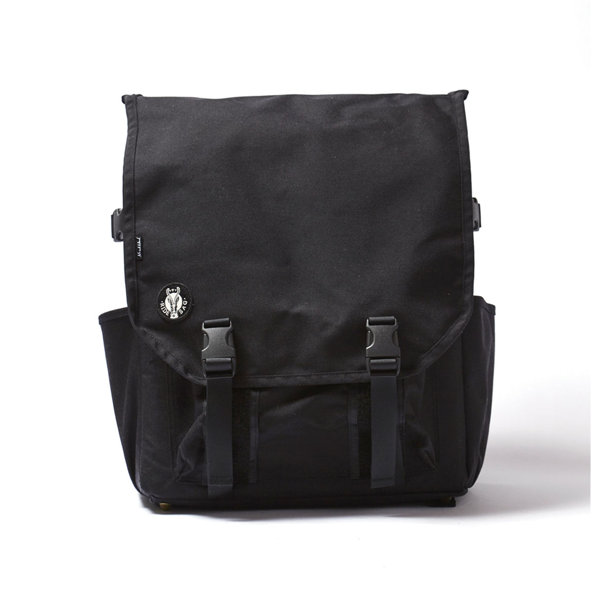 RECORD BAGPACK (BLACK/OLIVE) | HOLE AND HOLLAND