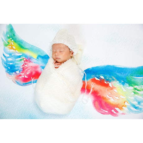 おうち写真館  Lovely  angel　＊名入れ無し