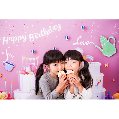 おうち写真館+S　 sweets land   BERRY PINK　＊名入れ無し