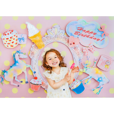おうち写真館 CC　magical mirage　PINK　保坂さほコラボデザイン