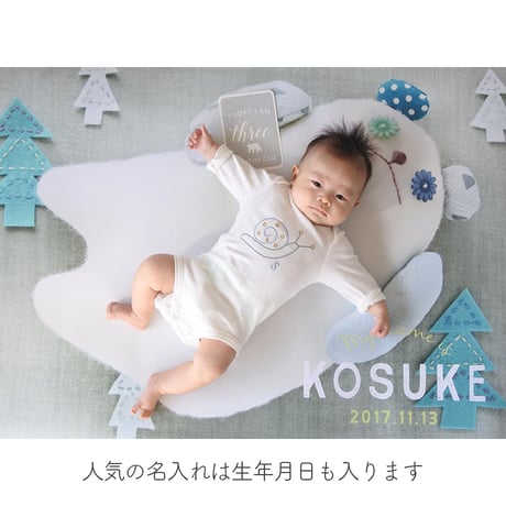 おうち写真館　babybear forest　＊名入れあり