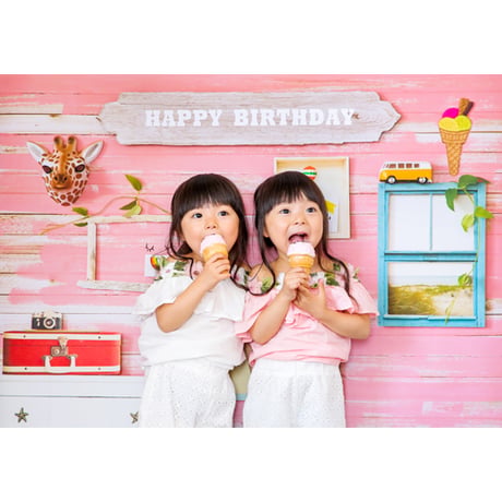おうち写真館PREMIUM  sunshine  PEACH　＊名入れ無し