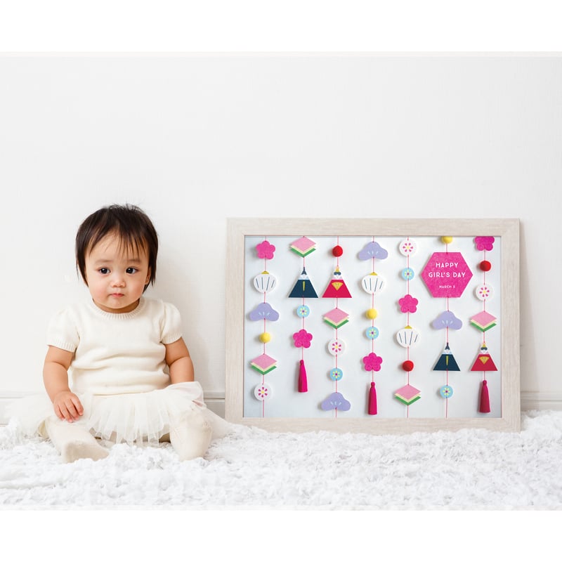 額入り：名入れ無し】 雛人形ポスター shiro [送料無料] | gracocoro