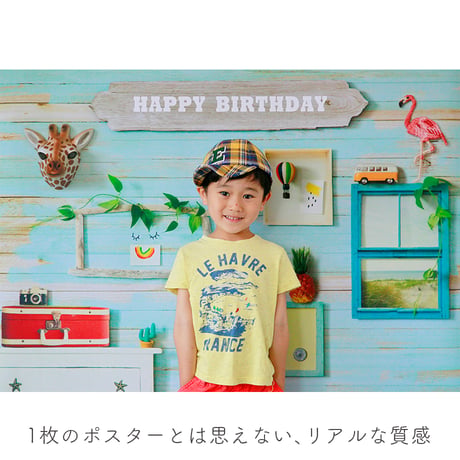 おうち写真館PREMIUM  sunshine MINT　＊名入れ無し