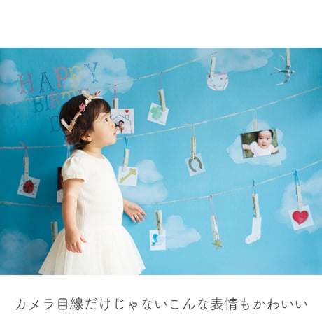 おうち写真館PREMIUM  sky　＊名入れ無し