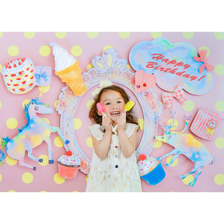 おうち写真館 CC　magical mirage　PINK　保坂さほコラボデザイン