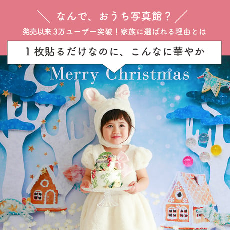 ★数量＆期間限定　おうち写真館+S　Wonderland Christmas　Mサイズ