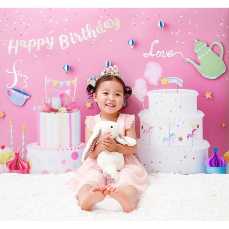 おうち写真館+S　 sweets land   BERRY PINK　＊名入れ無し