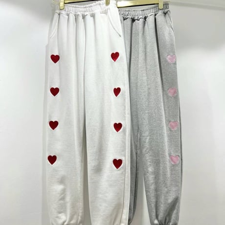 ハートスェットパンツ