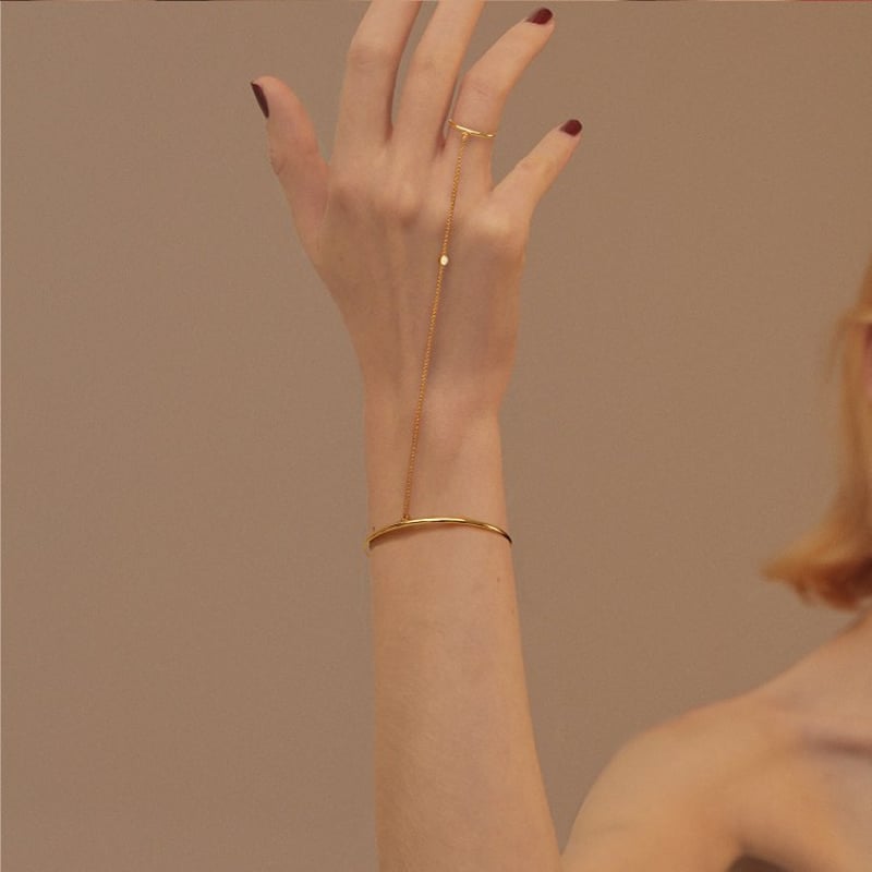 リングチェーンバングル | the BG