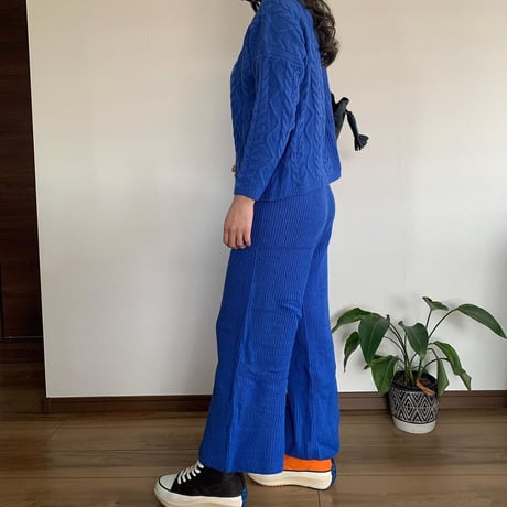ニットセットアップ