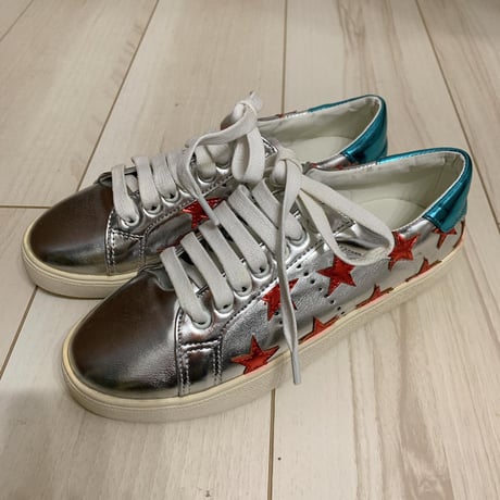 スターシルバーシューズ☆size23.5cm