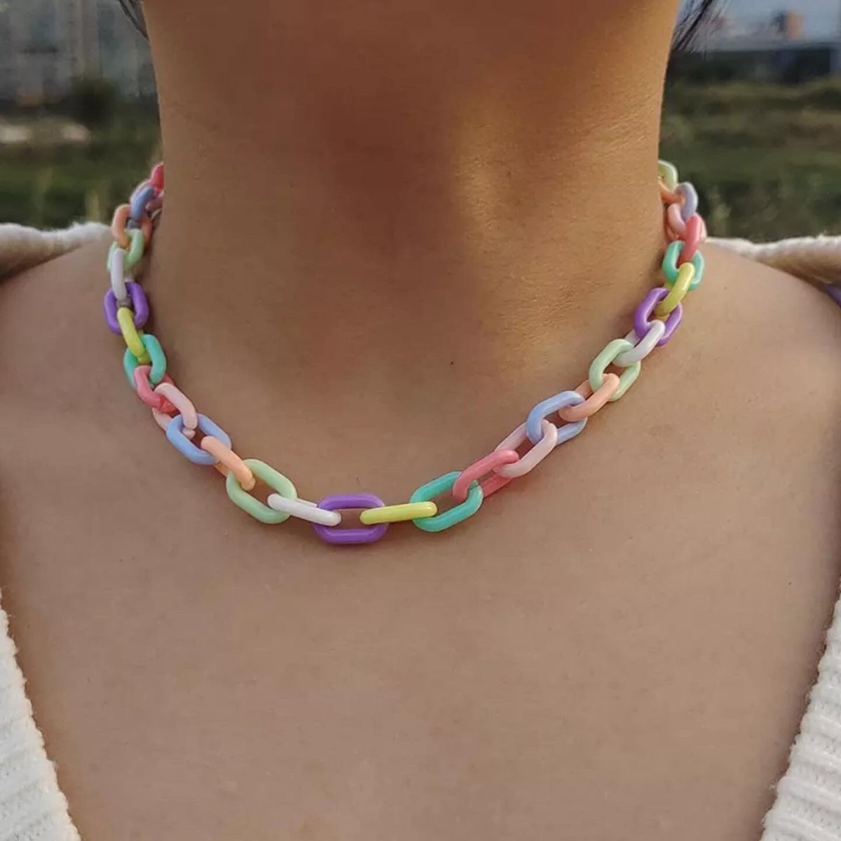 カラフルネックレス | the BG