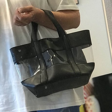 クリアミニトートバッグ