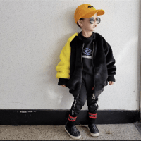 モコモコバイカラーブルゾン☆kids