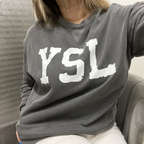 レディースYSLアルファベットトレーナー