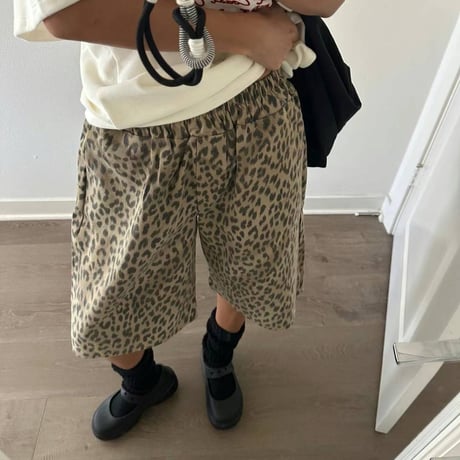 レオパードバミューダパンツ