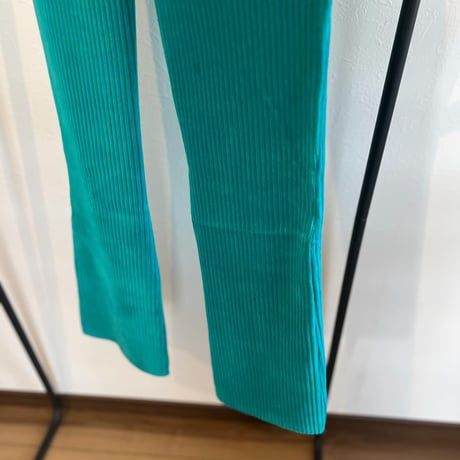 ワッフルフレアパンツ