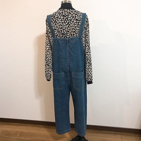 デニムサロペット