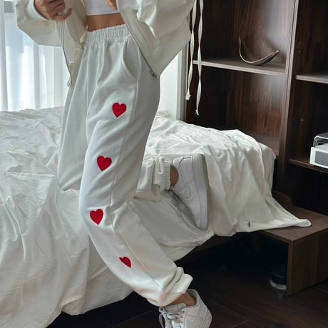 ハートスェットパンツ